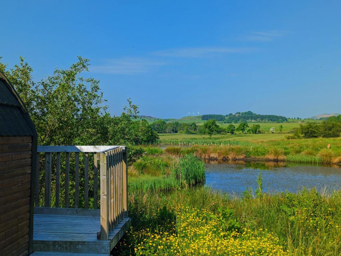Villa Pond View Pod 1 With Outdoor Hot Tub - Fife - Loch Leven - Lomond Hills Kelty Exterior foto